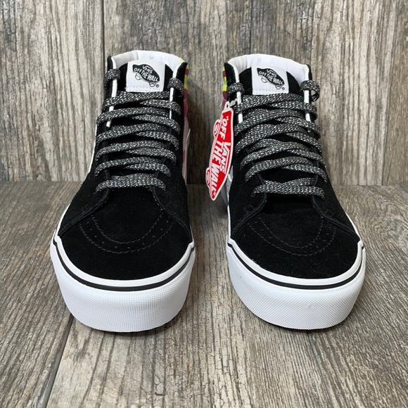 NEW Vans Sk8-Hi Mens Platform2 After Dark Camo Mens 8 UNISEX - Picture 2 of 12